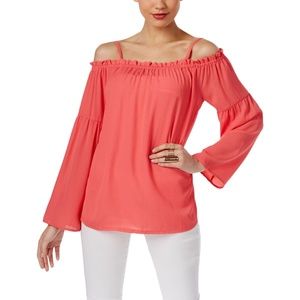 INC  Ruffled Off-The-Shoulders